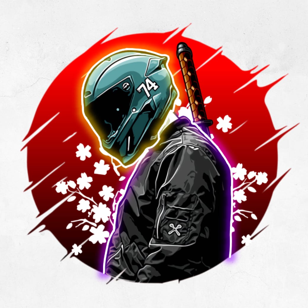 Samurider modern ronin