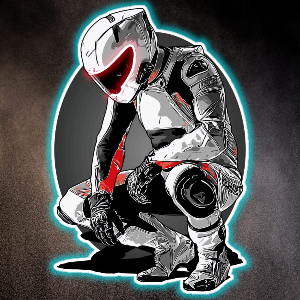 Motorshadow den ensamma hastigheten