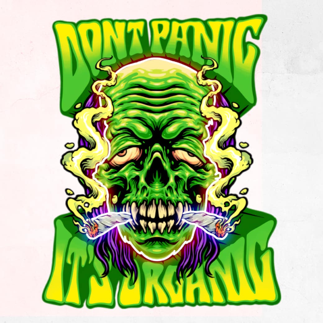 Neonzombie Konstverk