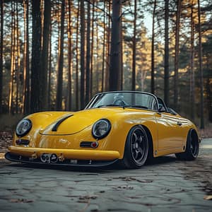 Porsche 356 Speedster i Höstglöd