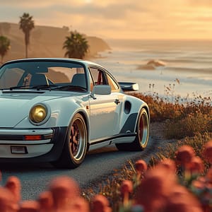 Neon Drift – Solnedgång över 87:an