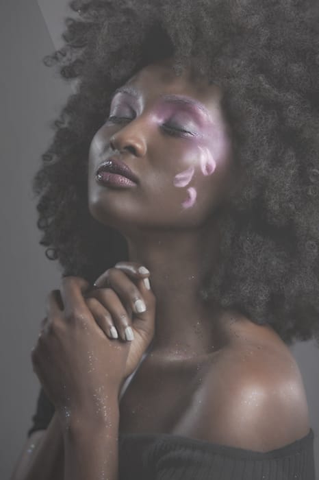 Porträtt av feminin elegans