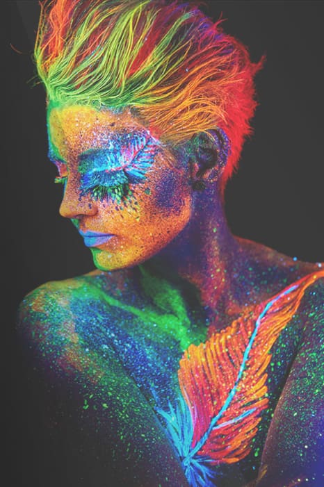 Livfullt och Drömlikt Porträtt