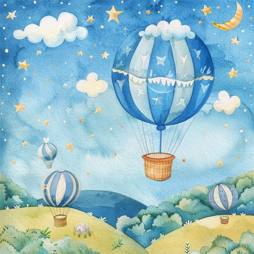 Skywish ballong