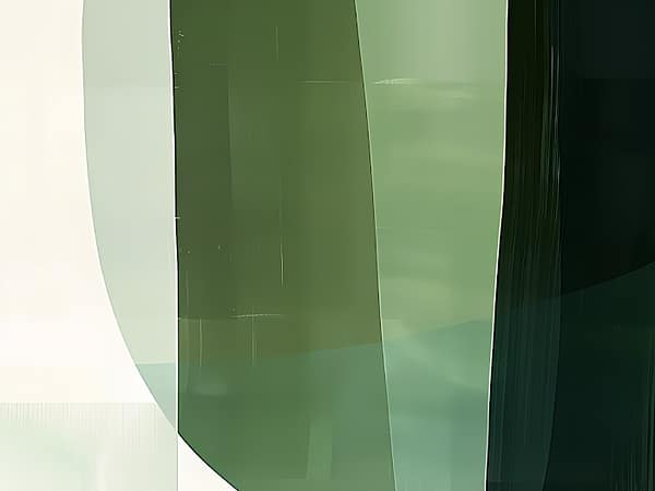Neon Tavla Grön Minimalism