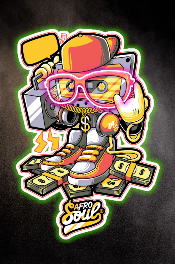 Afro själ kassettkungen från blocket