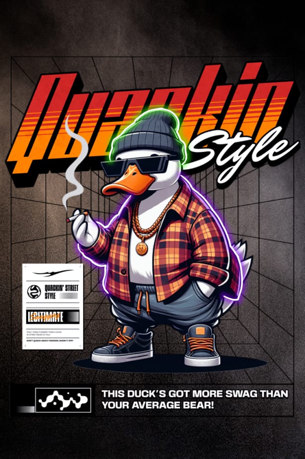 Quackin style Flanell & Flärd