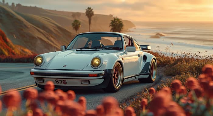 Neon Drift – Solnedgång över 87:an