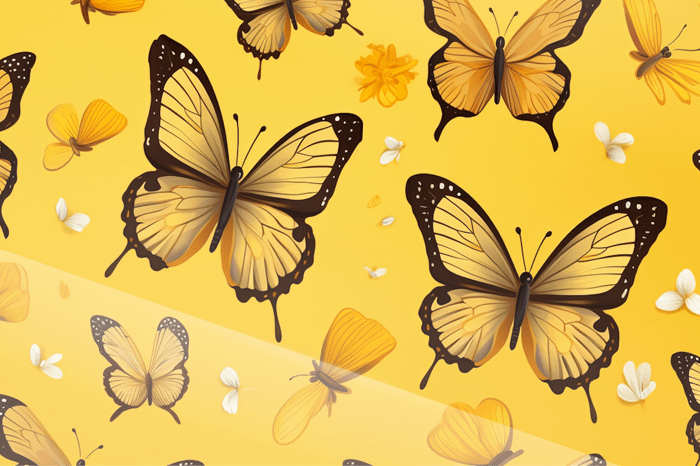 Solfjärilar i Neonljus