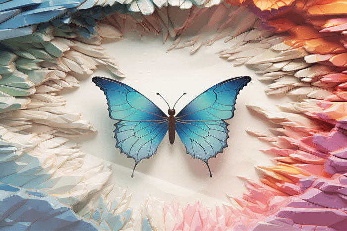 Neonfjärilens Ljusdans