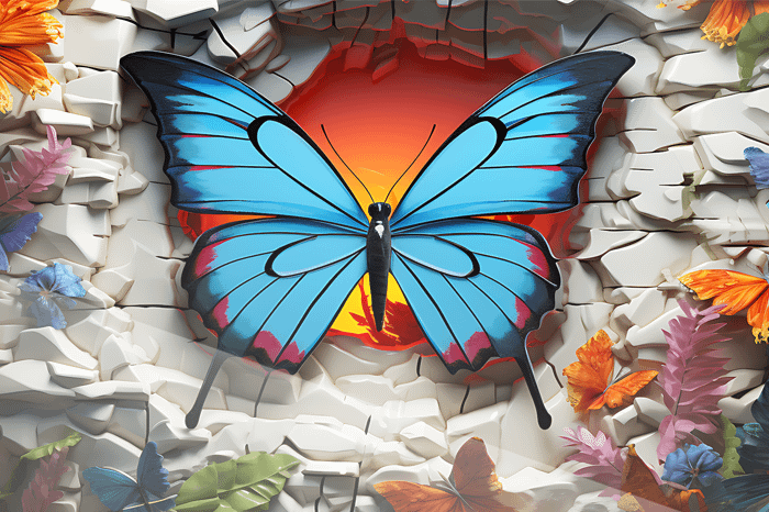 Fjärilen som Bryter Gränser