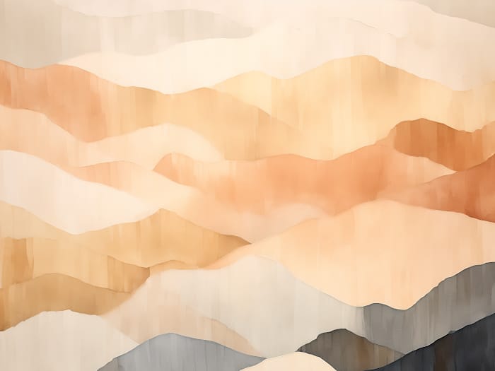 Neon Tavla Mjuka Berg