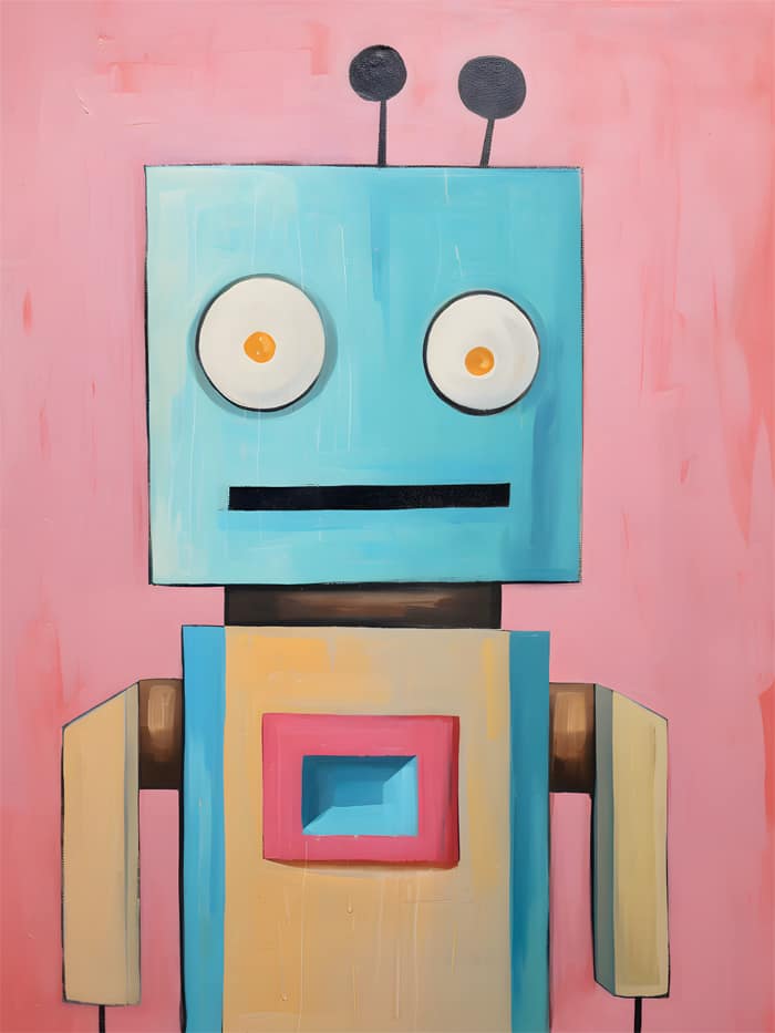 Den nyfikna neonboten