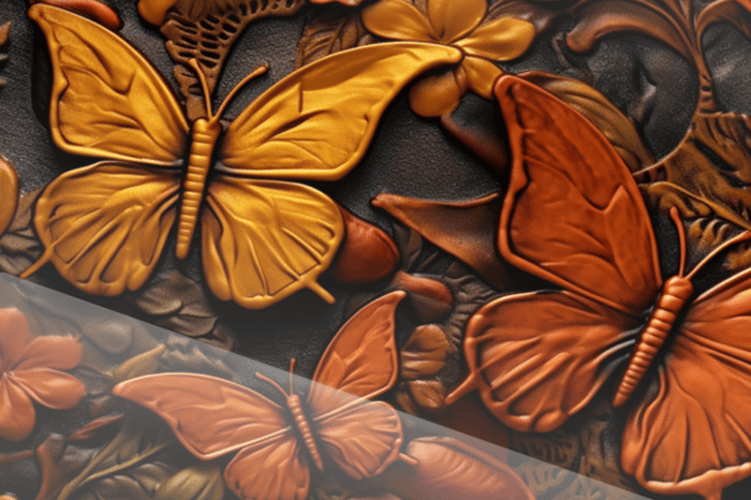 Neonfjärilar i Höstfärger