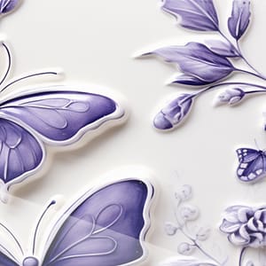 Eleganta Neonfjärilar