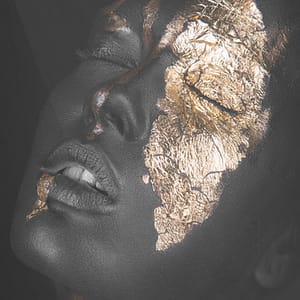 Lyxigt och Djärvt Neonporträtt