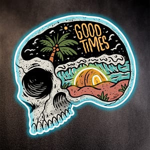 Goda tider neon konst