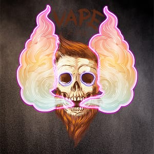 Vape zone ånga av attityd