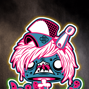 Killteam sockersöt slakt med en kedjesåg