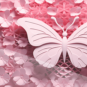 Rosafjärilens Blomsterdans