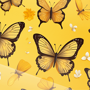 Solfjärilar i Neonljus