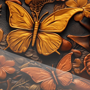 Neonfjärilar i Höstfärger