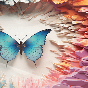 Neonfjärilens Ljusdans