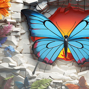 Fjärilen som Bryter Gränser