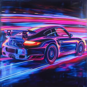 Neonracer i hyperrymd