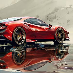 Neonstorm II – Elegans i Rött