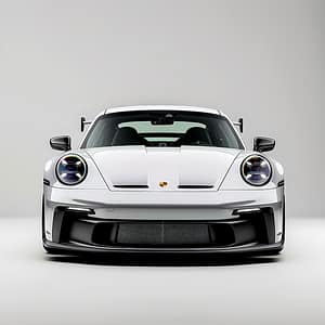 Porsche i Neon från Framtiden