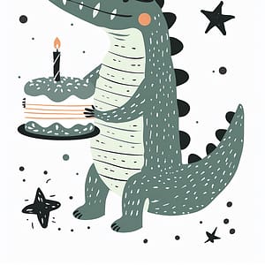 Födelsedagskrokodilen