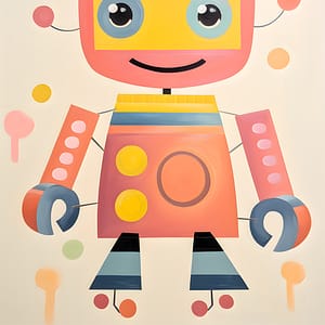 Den leende rymdroboten