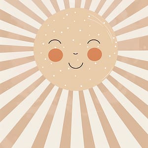 Ett leende från solen