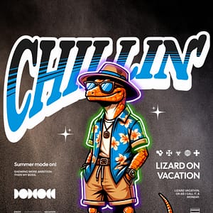 Chillande Ödla