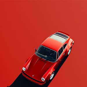 Porsche Neonröd