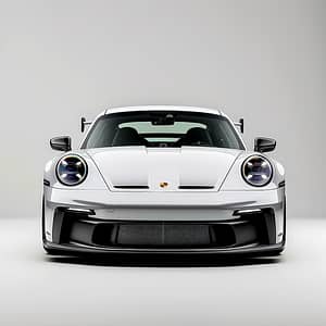 Porsche i Neon från Framtiden