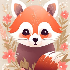 Blomsterpanda