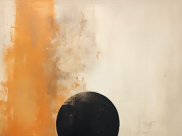 Neon Tavla Abstrakt Sol