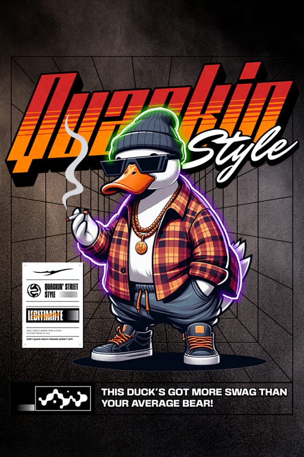 Quackin style Flanell & Flärd
